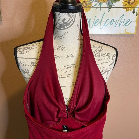 Heart Soul halter top blouse - Picture 3 of 4